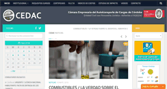 Desktop Screenshot of cedac.com.ar